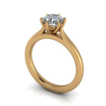Δαχτυλίδι Αρραβώνα με διαμάντια Κ18 - Ketsetzoglou.com