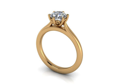Δαχτυλίδι Αρραβώνα με διαμάντια Κ18 - Ketsetzoglou.com